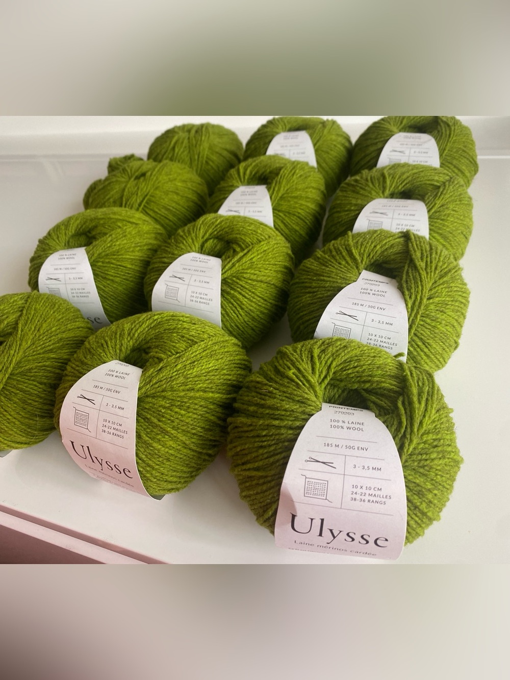 De Rerum Natura Ulysse in Printemps 12 skiens Merino Yarn